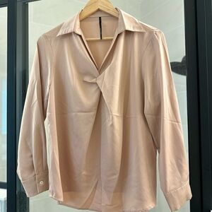Elegant Blush Dress Shirt